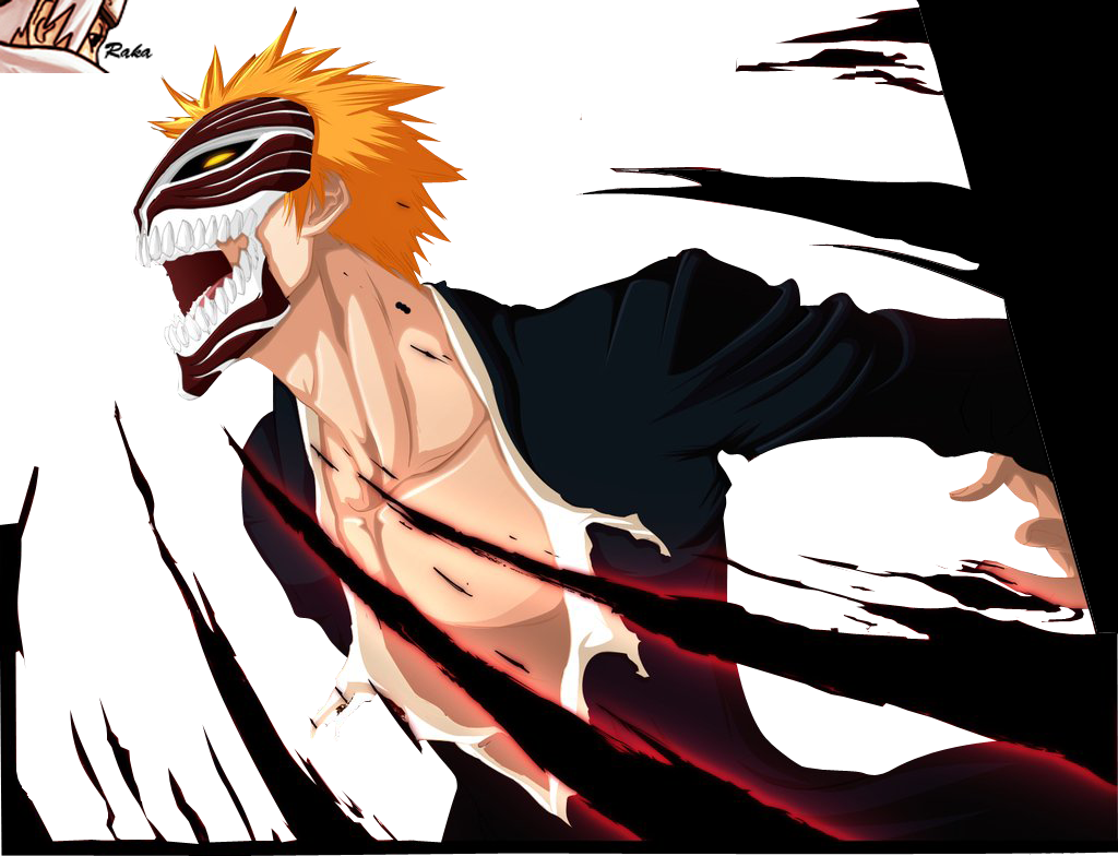 Ichigo Kurosaki Обои Titled Kurosaki Kun - Bleach Ichigo Hollow (500x383), Png Download