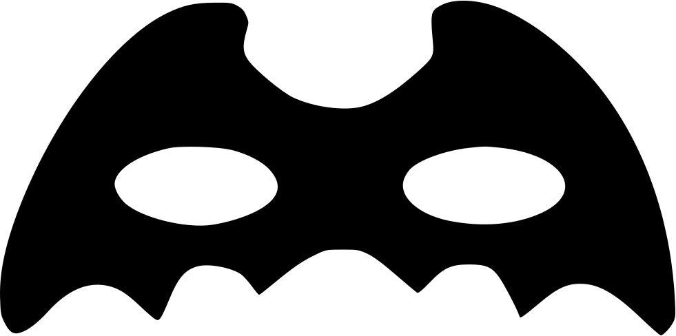 Haloween Face Comments - Halloween Mask Clipart (981x488), Png Download