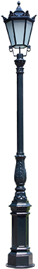 Garden Light Fx15-087 - Modern Lamp Post (600x400), Png Download