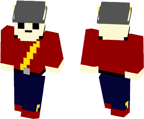 [halloween] Skeleton Jay Garrick - Minecraft Skin John Wick (584x497), Png Download