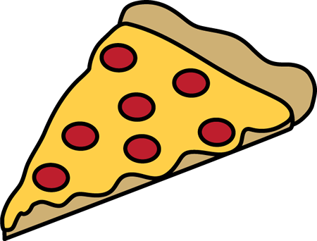 Pepperoni Pizza Slice - Cheese Pizza Slice Png (450x342), Png Download