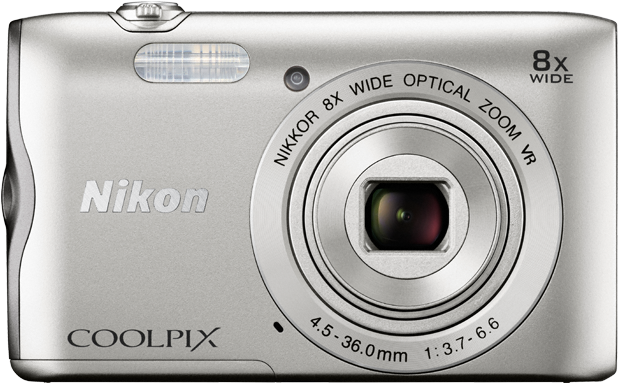 How To Pick Your Very First Digital Camera - Nikon Coolpix A300 (700x595), Png Download