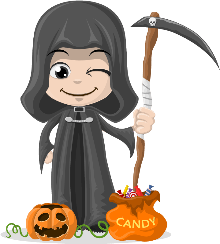 Halloween Vector 1 Halloween Vector 2 Halloween Vector - Halloween Vector Png File (834x1142), Png Download