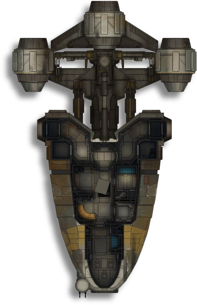 Yg 4210 Int Zpsxuuqdecd - Dundjinni Star Wars Ship (658x1024), Png Download