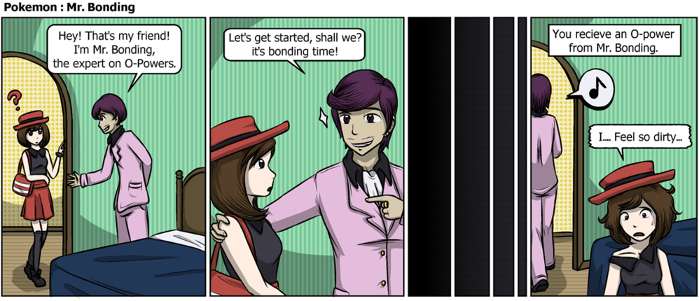 384 Kb Png - Mr Bonding Pokemon (1024x442), Png Download