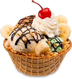 Waffle Bowls 10ct - Food Social Media Creative Post (400x340), Png Download