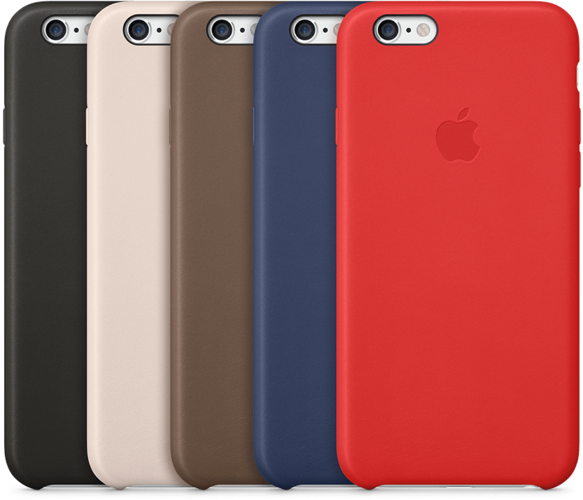 These Apple-designed Cases Are Made From Premium Leather - New Mobiles Accessories Png (1000x865), Png Download