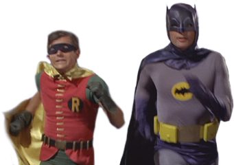 It Was Important To Make It Clear That It Was Terrorizing - Batman And Robin Transparent Gif (500x269), Png Download