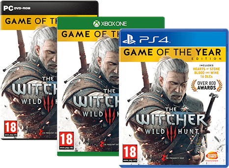 The Witcher - Witcher Iii Wild Hunt Game (475x375), Png Download