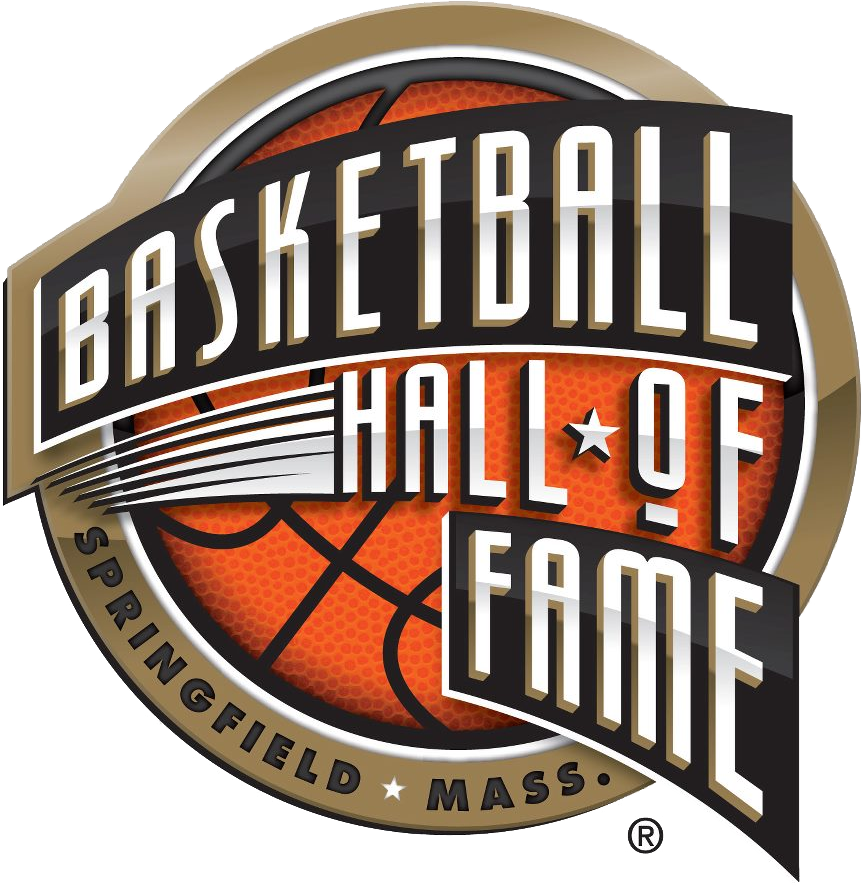 Four Warriors Legends Were Honored By The Naismith - Naismith Memorial Basketball Hall Of Fame Logo (863x886), Png Download