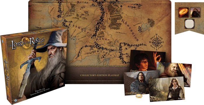 You Can Also Get Access Early Access By Pre-ordering - Lord Of The Rings Lcg Collector's Edition (700x363), Png Download