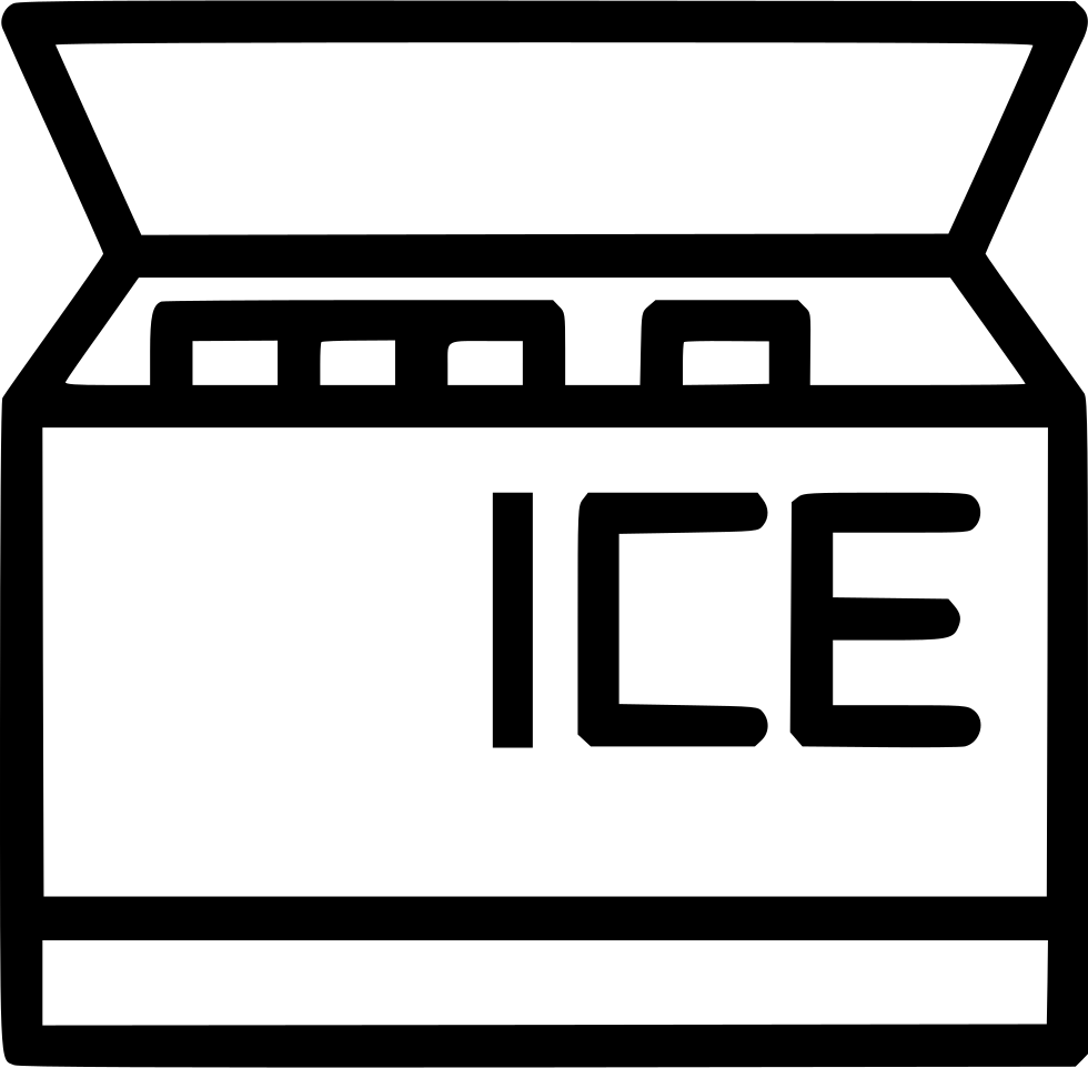 Ice Freezer Refrigerator Equipment Kitchen Comments - Freezer Icon Png (980x962), Png Download