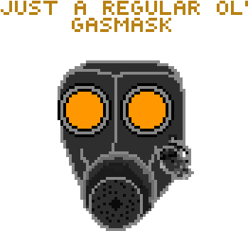 Just A Regular Ol' Gas Mask - Gas Mask (1024x576), Png Download
