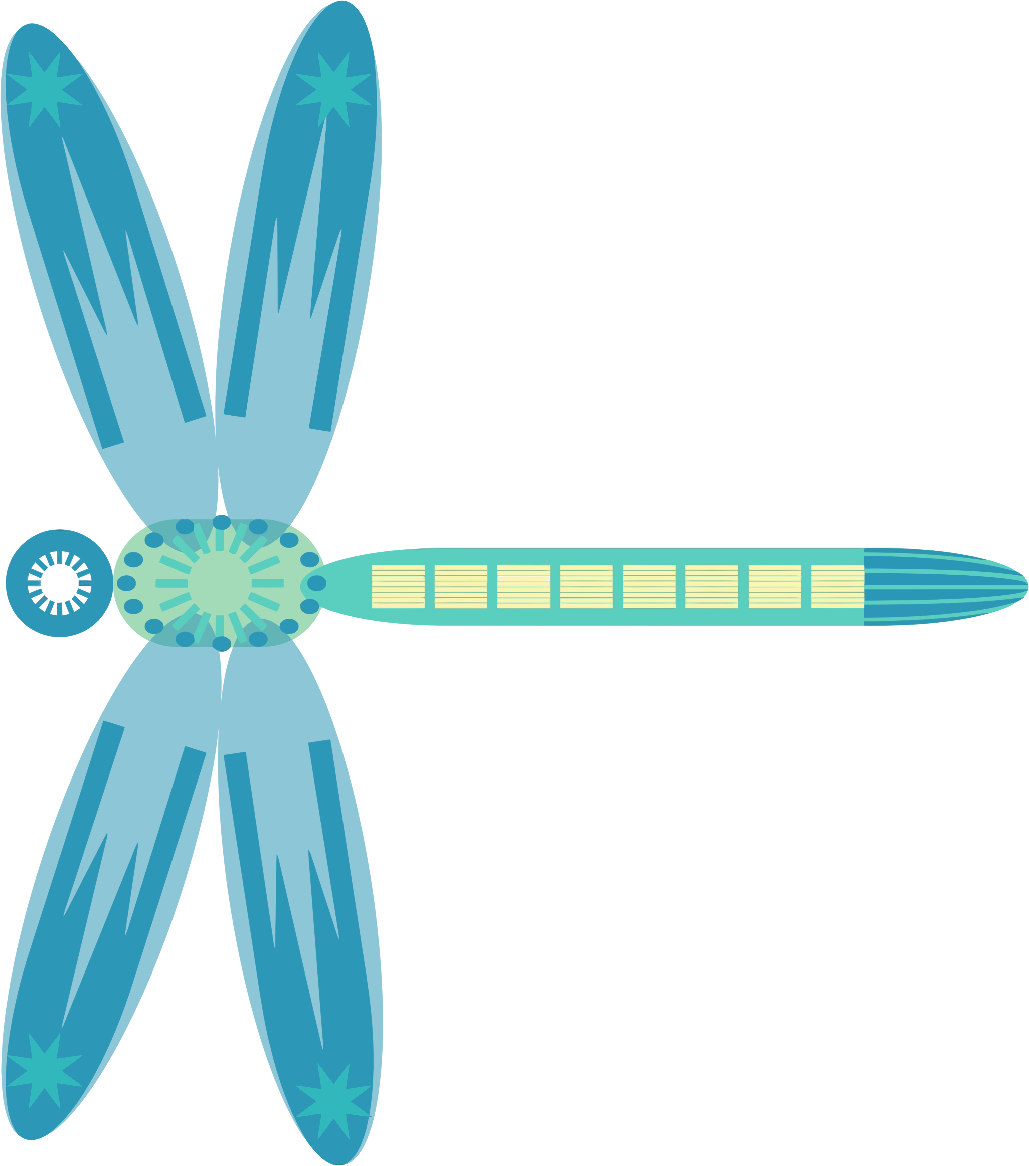 Big Image - Dragonfly (2052x2326), Png Download
