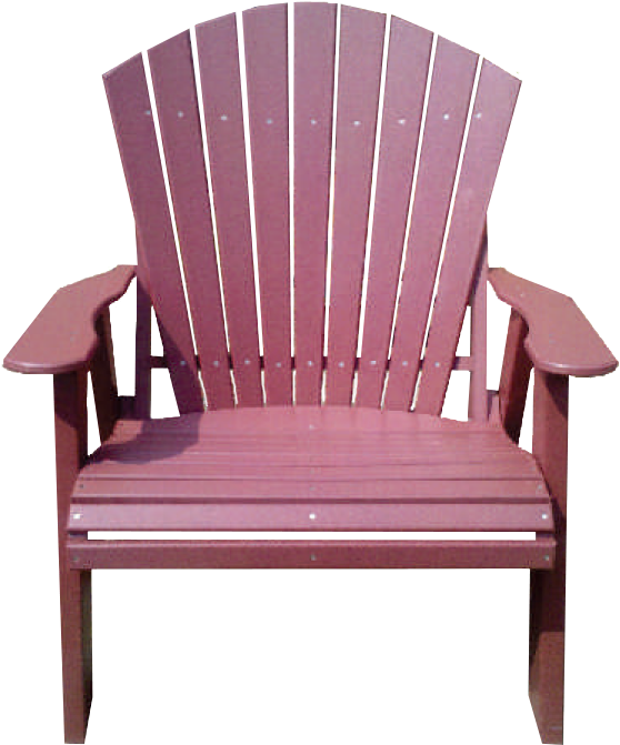 Fanback Deluxe Outdoor Patio Chair From Recycled Material - Chair (700x800), Png Download