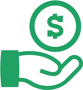 Receive - Hand With Money Icon (500x500), Png Download