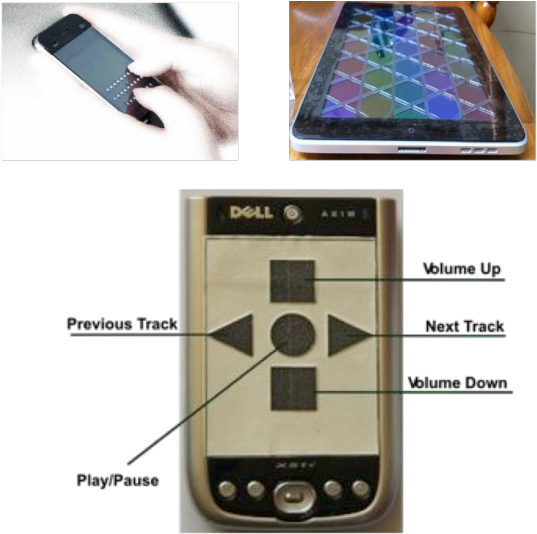 Tactile Keyboard [1] - Mp3 Player (729x544), Png Download