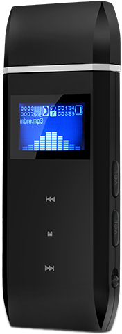 Dream-7700 Mp3 08 Gb With Tf Card - Audionic Mp3 Player (550x550), Png Download