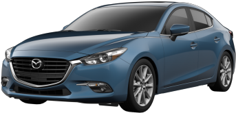 Mazda Mazda3 - 2018 Mazda 3 Sport Blue (450x300), Png Download
