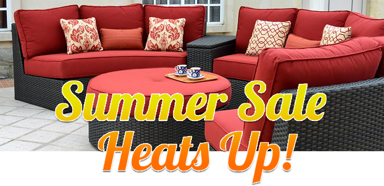 We Have The Biggest And Best Selection Of Patio Furniture - Del Mar (1231x599), Png Download