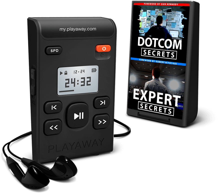 Get A Real Pre-loaded Mp3 Player With Both Of The Audiobooks - One Time Offer Clickfunnels (960x865), Png Download