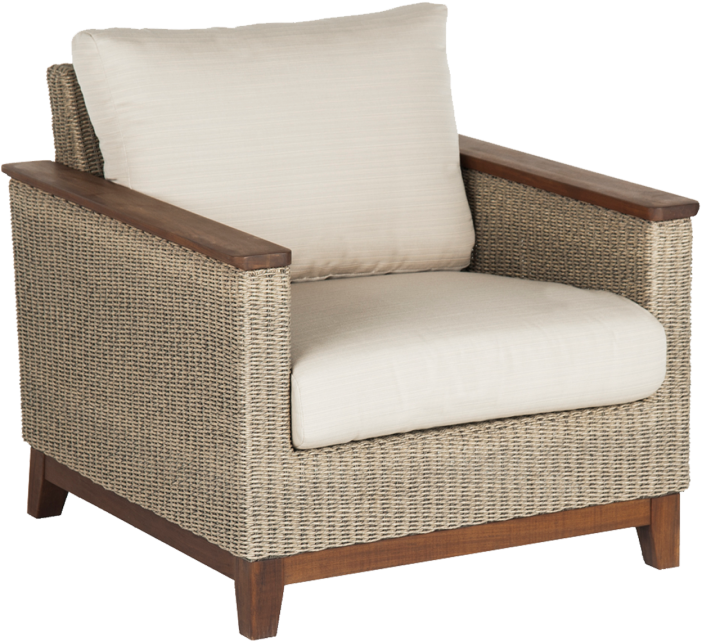 Coral Lounge Chair - Coral Woven Lounge Chair 7500 (1080x810), Png Download