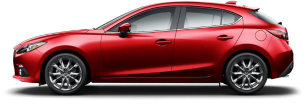 Mazda3 5-door - Toyota Corolla Side Png (640x279), Png Download