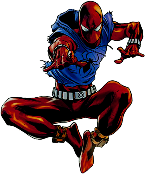 500px Ben Reilly (500×571) - Ben Reilly Spiderman Costume (500x571), Png Download