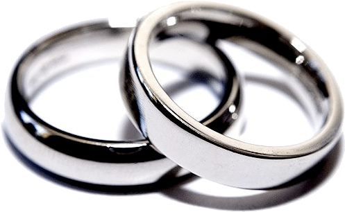 Silver-rings - Marriage Ready? Am I Really Committed? (547x465), Png Download