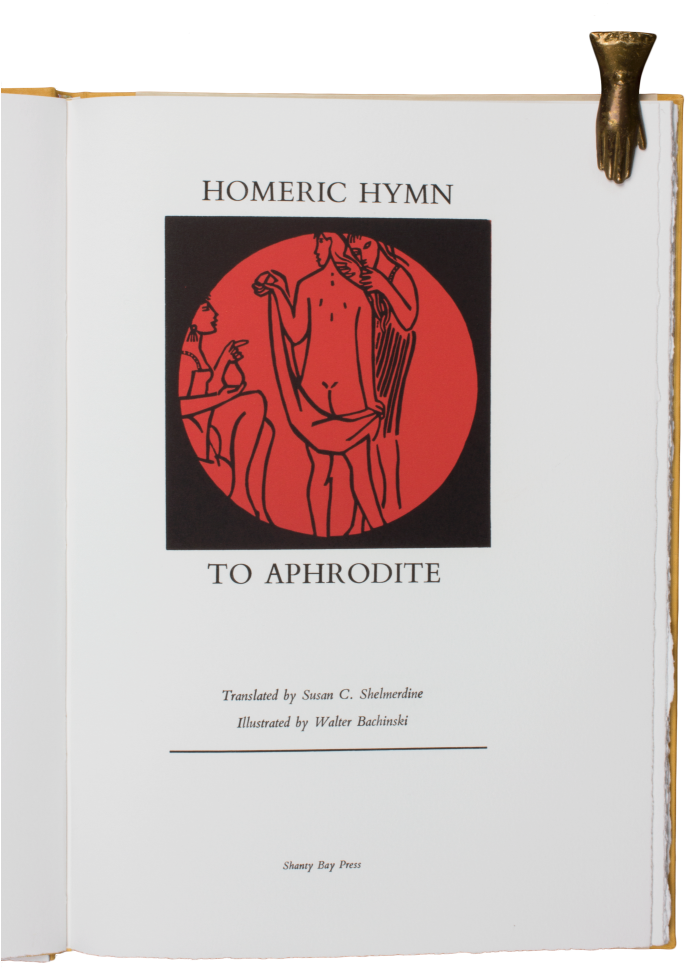 Homeric Hymn To Aphrodite - Homeric Hymn To Aphrodite [book] (712x1000), Png Download