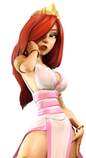 Aphrodite - Png - Afrodita Gods Of Olympus (361x505), Png Download