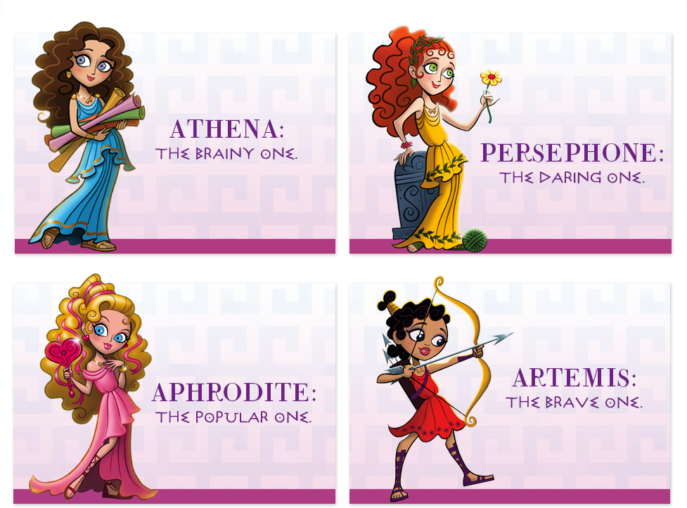 Athena The Brain - Aphrodite The Beauty By Suzanne Williams & Joan (978x737), Png Download