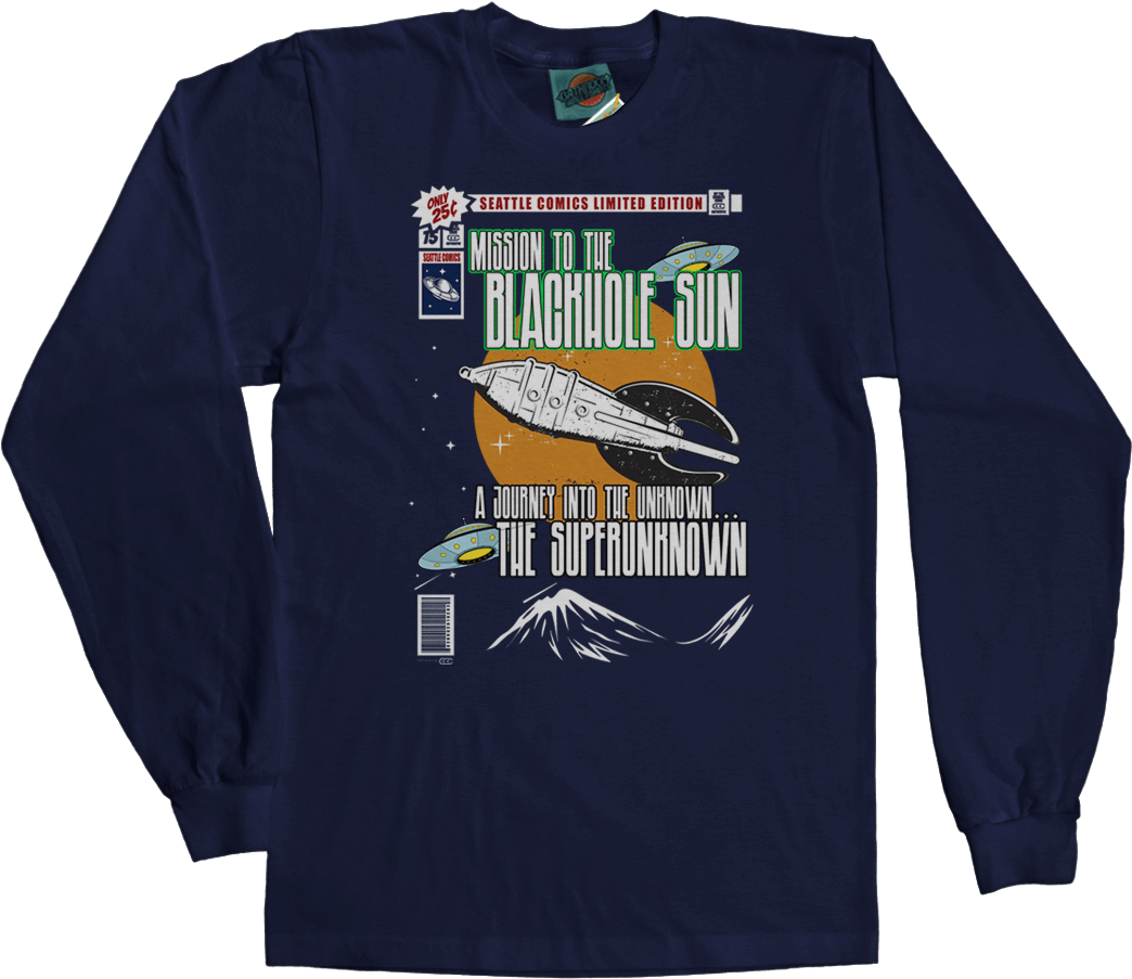 Soundgarden Inspired Black Hole Sun T-shirt - Saint Alfonso Pancake Breakfast Frank Zappa (1134x945), Png Download