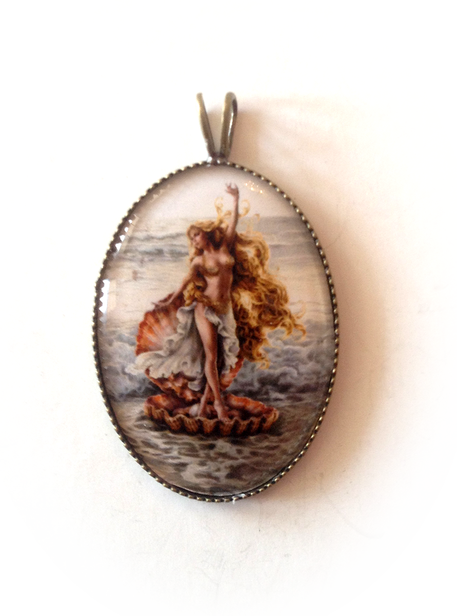 Small Bronze Pendant-25x18mm2 - Linz Archer (891x1200), Png Download