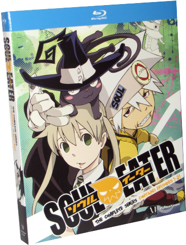 Complete Series [blu-ray] - Soul Eater: Complete Series (blu-ray Disc) (379x506), Png Download