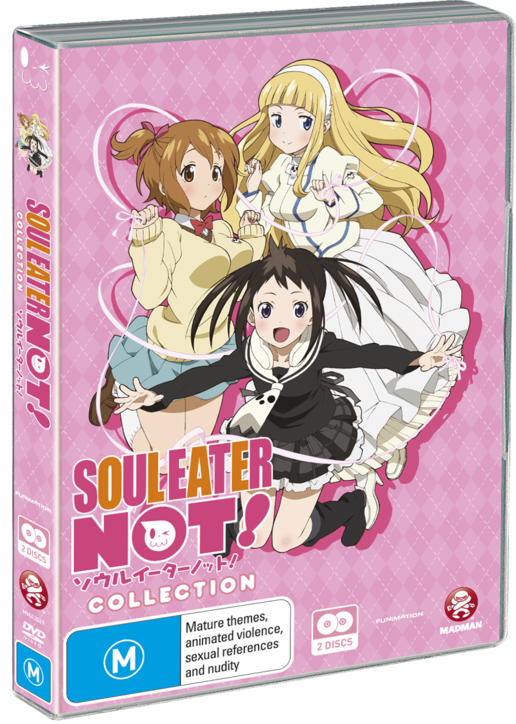 "soul Eater Not Continues To Be A Fun And Interesting - Soul Eater Not! Collection (blu-ray) (516x724), Png Download