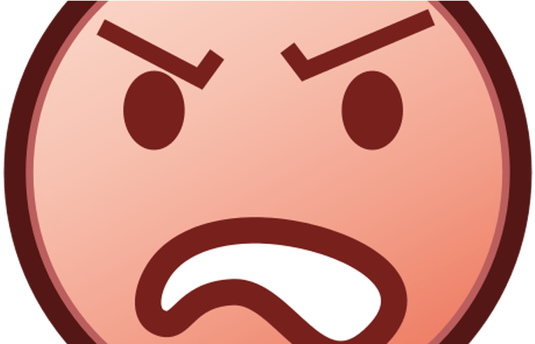 Svg Angry Emoji Faces - Emoji (800x491), Png Download