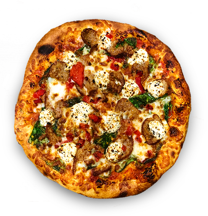 Join Mypi Perks - Crust Garlic Prawn Pizza (704x730), Png Download