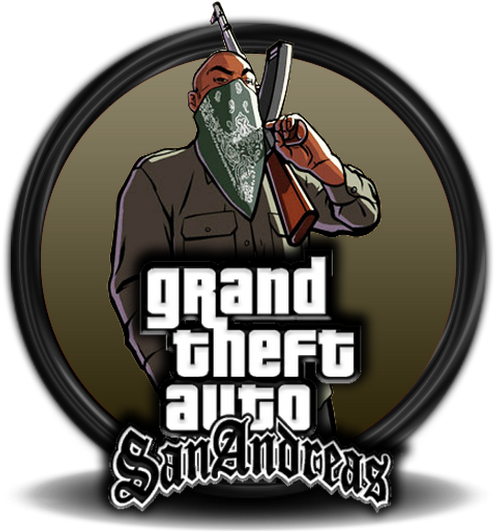 Grand Theft Auto San Andreas Icon (530x530), Png Download
