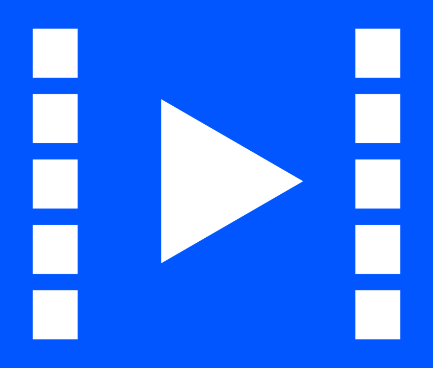 Film,play,icon,free - वीडियो मई ब्लू पिक्चर (500x424), Png Download