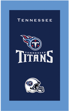 Tennessee Titans Nfl Towel Sold As Each - Tennessee Titans (400x400), Png Download
