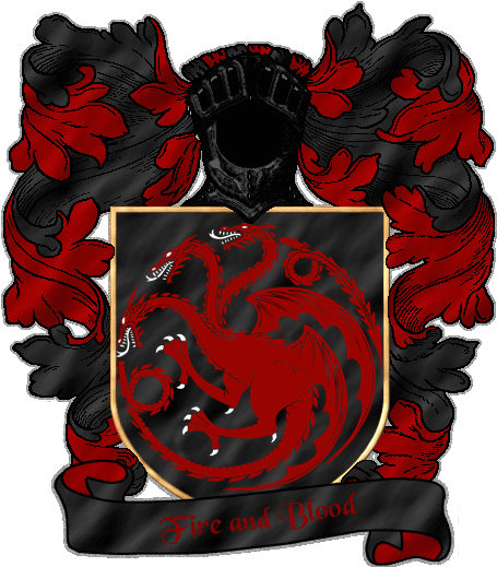 Casa Targaryen Game Of Thrones Houses, Game Of Thrones - Rhaegar Targaryen (466x520), Png Download