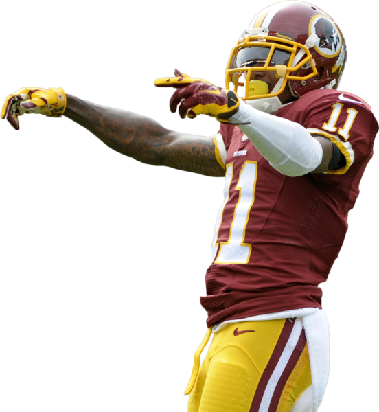 Desean Jackson - Desean Jackson Redskins Png (552x600), Png Download