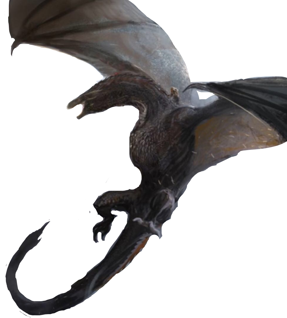 Drogon Daenerys Fire Targaryen Dragon Freetoedit - Dragon (970x1076), Png Download