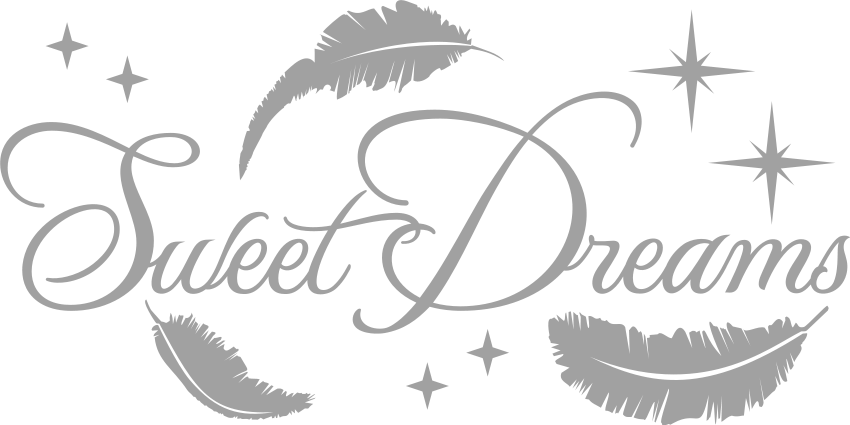 Sweet Dreams Png - Stickers Sweet Dreams (850x425), Png Download