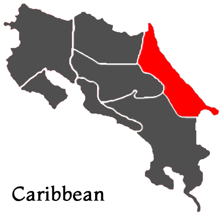 Costa Rica Black Shape (500x427), Png Download