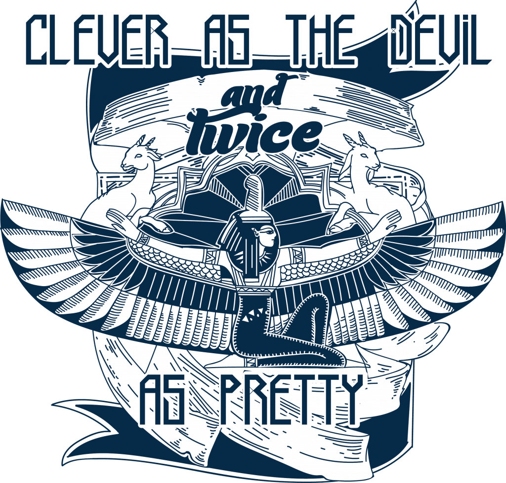 Clever As The Devil Buy T Shirt Design - Clever Devil Fashion Men Sweatshirt S-7xl | Wellcoda (1024x979), Png Download
