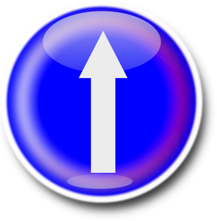 Traffic Sign One-way Traffic Road Computer Icons - Panneau Rue Sens Unique (711x750), Png Download