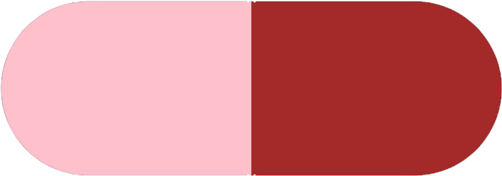 Omeprazole 20mg - Pink Capsule Png (720x720), Png Download