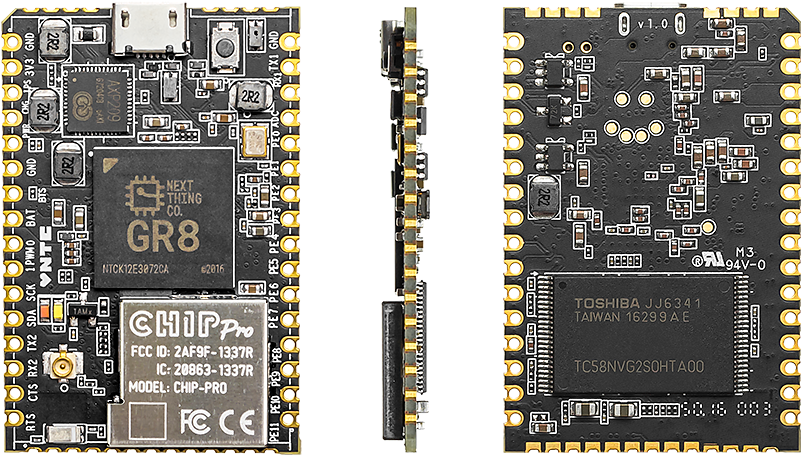 Chip Pro V10 Photo 3 Up - Chip Pro (838x486), Png Download